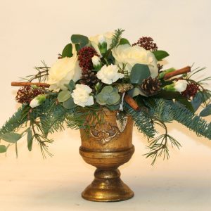 Juhlayö -leikkokukka-asetelma